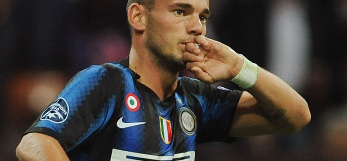 Sneijder kontakton Mancinin: deshiron te kthehet te Interi!