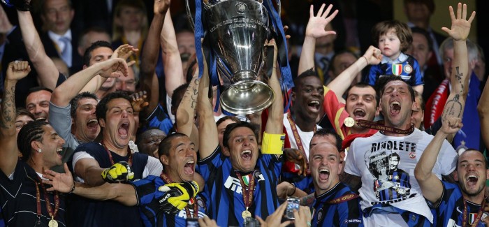 Nje foto per te gjithe me trofeun e Champions te 2010!