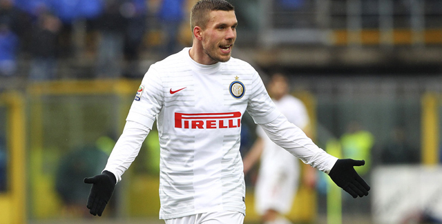 SM – Formacioni i mundshëm anti-Parma: Podolski nga minuta e parë.