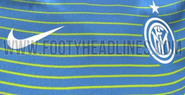 FOTO – Strisha horizontale te verdha dhe blu: do te jete kjo bluza e trete e Interit?