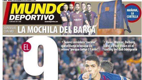 Mundo Deportivo – Barcelona po kerkon zevendesuesin e Suarez: dy lojtare te Interit ne liste
