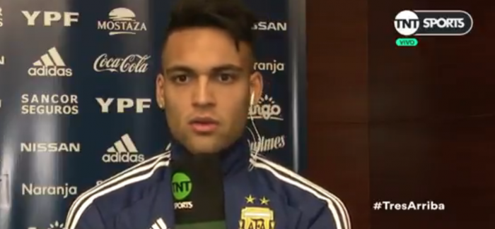 Shperthen Lautaro Martinez menjehere pas ndeshjes: “Pse reagova ashtu pas golit? Kisha nje arsye te vetme: doja…”