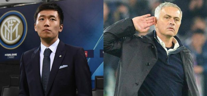Sky – Zhang dhe Mourinho jane takuar: por ka nje lajm te keq sepse Mourinho per momentin tek Interi nuk rikthehet