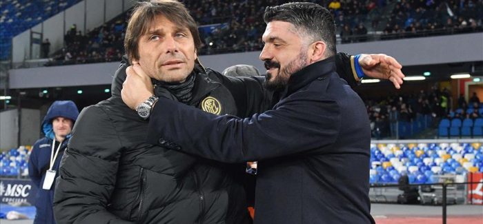 Conte dhe Gattuso, nje fjale i bashkon. Gazzetta shkruan: “Shikoni Interin dhe do te kuptoni qe…”