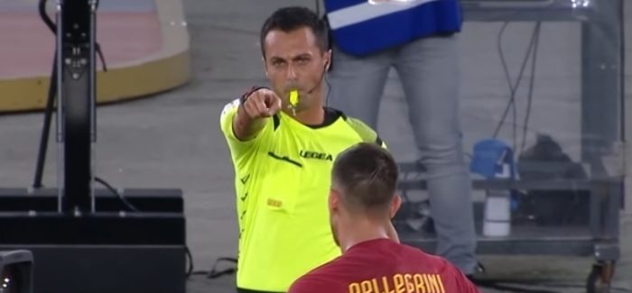 MOVIOLA – Gazzetta dello Sport shtanget nga arbitri i Roma-Inter: “E pabesueshme, ishte per karton te kuq.”