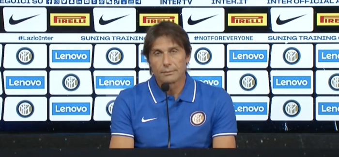 Inter, flet Conte ne prag te Lazios: “Nuk kemi Beneventon perballe, por mos prisni qe Interi do shkoje ne Rome per…”