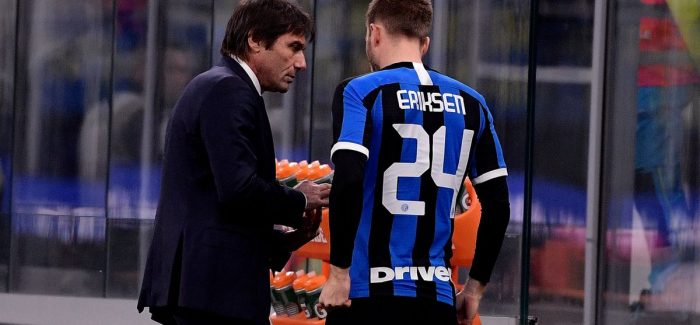 Gazzetta zbulon: “Inter, cfare alarmi per Eriksen. Conte i ka dhene nje mesazh: “I dashur Chris, zgjohu. Ose ne fund te majit…”