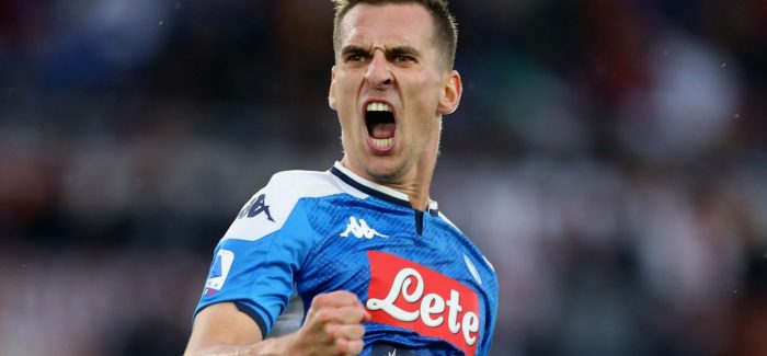 Eksperti i merkatos zbulon: “Inter po tenton Milik: ja sa milione euro ka kerkuar Napoli per kartonin e tij!”