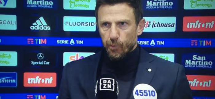 Di Francesco, cfare fjalesh per Interin pas ndeshjes: “I pate kampionet e Interit? Ata deshen thjesht…”