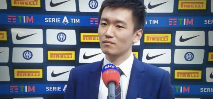 Steven Zhang, cfare fjalesh per Conten pas ndeshjes: “Kjo Skudeto eshte mbi te gjitha fale Antonios. Tani uroj qe…”