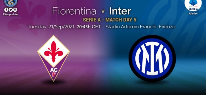 Bookies: “Fiorentina-Inter, ja kush eshte skuadra favorite per te fituar sot: Inter e ka koficentin vetem…”