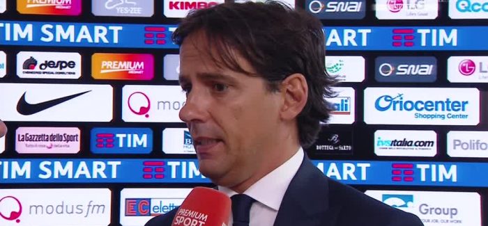 Inzaghi jep lajmin e keq per Sky Sport: “Me vjen shume keq, por tashme eshte e sigurt qe edhe ndaj Real Madrid…”