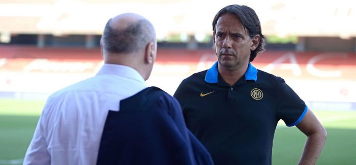 Inter, cfare po ndodh? “Tension i larte Marotta-Inzaghi: sot do te kete nje perballje: pritet qe drejtuesit te…”