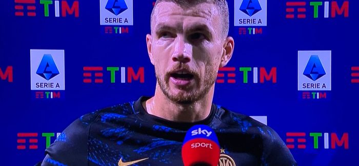 Inter, heroi i ndeshjes Dzeko nuk permbahet pas ndeshjes: “Shume e thjeshte te flisni nga divani. Inter eshte…”