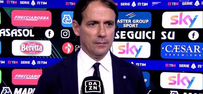 Inter, flet edhe Simone Inzaghi: “Nuk i kuptoj disa fjale ne drejtim te nje lojtari: perse jane ato zera qe…”