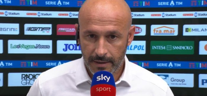 Tranjeri i Fiorentines kujton i habitur: “Asnje skuader ne Serie A nuk me eshte dukur si Interi per…”