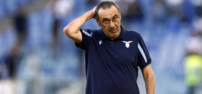 Lazio-Inter, Sarri ne qiellin e shtate: “Sapo ka marre vesh lajmin se ndaj Interit do te rikthehet edhe…”