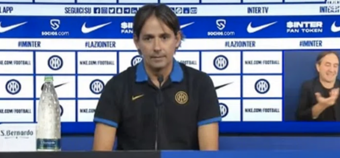 Inter, flet Inzaghi ne konference per shtyp: “Nuk jam aspak dakord qe me pyesni per…”