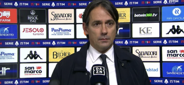 Inzaghi nuk permbahet pas ndeshjes: “Sinjal per Milan dhe Napoli? Po cfare thoni. Ne dergojme sinjale vetem per…”