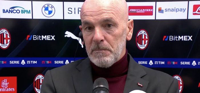 Pioli dergon mesazh per Interin: “Milani nuk do te jete ky i Sassuolos, ne derbi do te jete nje…”