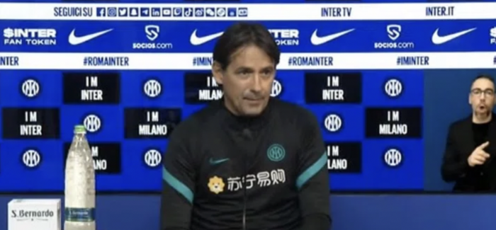 Inter, flet Inzaghi perpara Roma-Inter: “Ju lutem mos me thoni qe eshte nje derbi. Nuk jua lejoj sepse…”