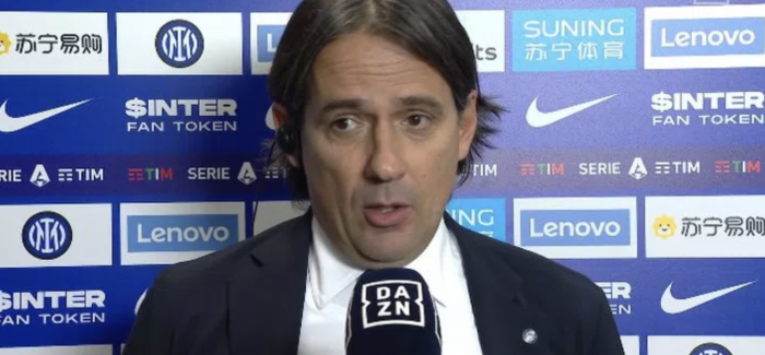 Inter, flet edhe Simone Inzaghi: “Ta festojme kete fitore por kemi vertete nje problem te madh. Nuk mund te…”