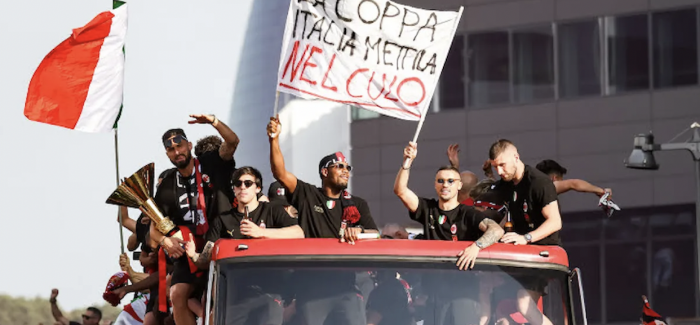Milan, hapet menjehere nje hetim nga Federata per banderola ofenduese: “Rebic ‘kapet mat’ me nje pankarte per…”