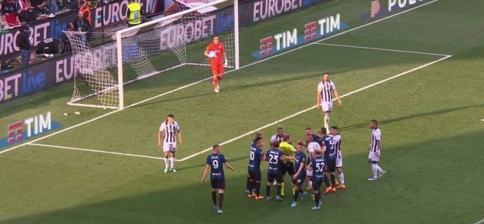 Udinese-Inter, arbitri i ndeshjes merr nje note skandaloze: “E pabesueshme ajo qe beri: duhet ti paguaje nje dreke…”