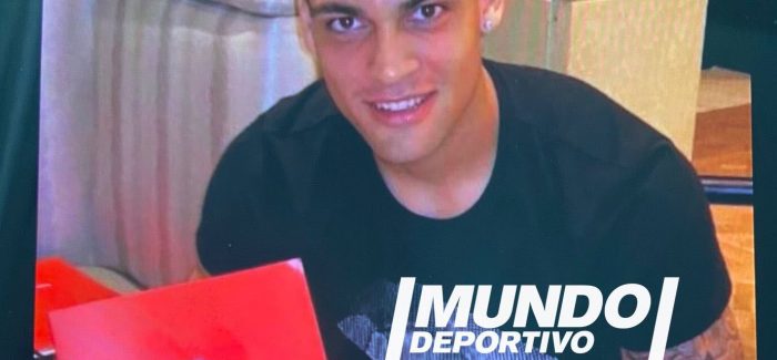 INTER, CFARE PRAPASKENE: “MD publikon fotot e pa publikuara me pare kur Lautaro firmos me Atletico Madrid: behet fjale per…”