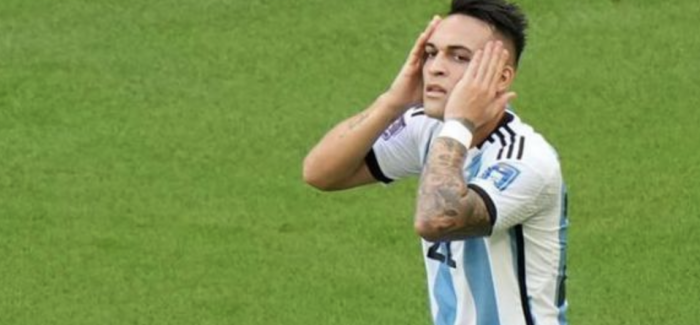 Argjentina, note e tmerrshme per Lautaron nga Tuttosport pas ndeshjes me Meksiken: “Meriton vetem…”