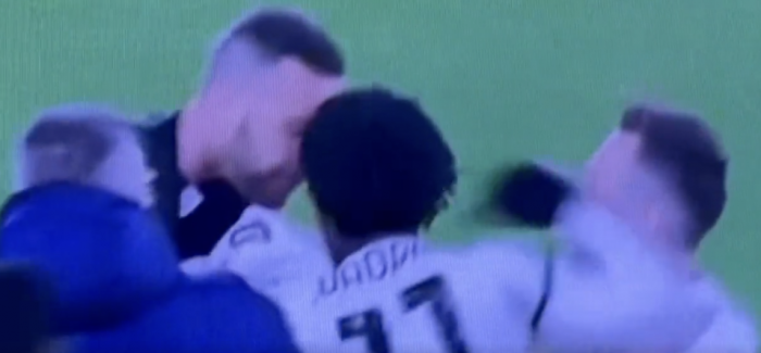 VIDEO – Juve-Inter, publikohen pamjet skandaloze: “Cuadrado godet me grusht Handanovic: me pas ai…”